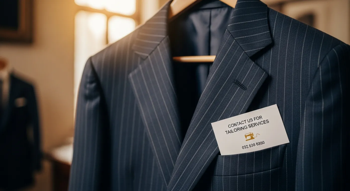 Contact us for tailoring services